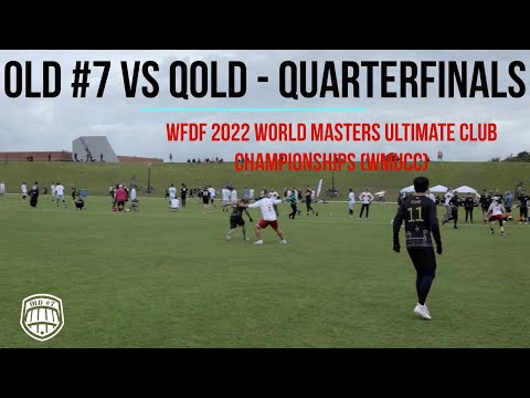 ON7 (USA) vs QOLD (CANADA) - Quarterfinals - WFDF 2022 World Masters Ultimate Club Championships