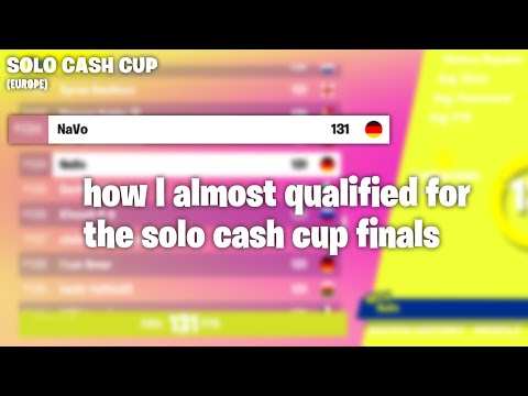 How I almost *QUALIFIED* for the Solo CC Finals