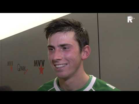 Roald van Hout na zijn debuut voor Sparta