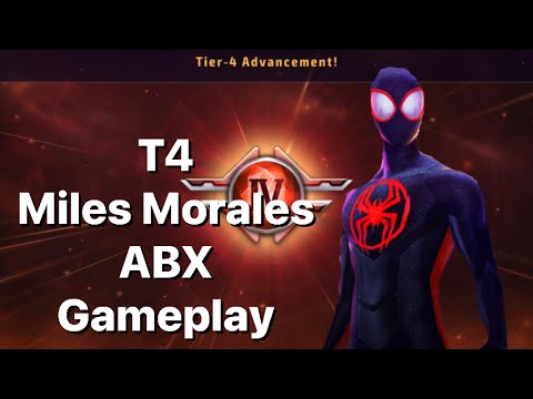 T4 Miles Morales ABX Gameplay-Marvel Future Fight