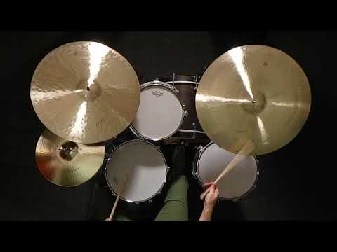 Royal Cymbals Cymbal Craftsman Bill Stewart V1 Style Ride Cymbal 22" 2386 grams