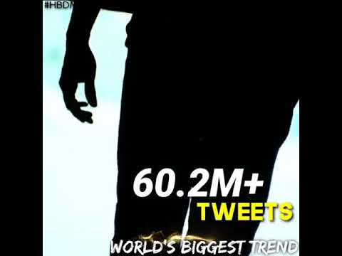 World Biggest trend in mahesh babu mahesh babu Twitter record|HBD mahesh babu twitter trend create