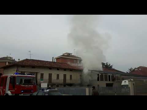 Incendio in Via Scotti – Asti