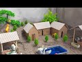Diy How To Make Village House On Mountain Goat Shed Cow Shed Cardboard House