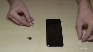 Samsung Galaxy S22 Plus 5G:  How to insert the SIM card? Installation of the nano SIM cards