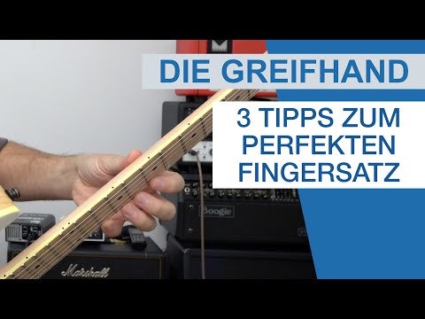 3 Tipps zum perfekten Fingersatz und zur optimalen Haltung der Linken Hand