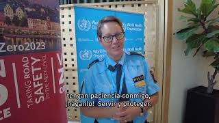 Desde Estocolmo reportando la cumbre mundial de seguridad vial