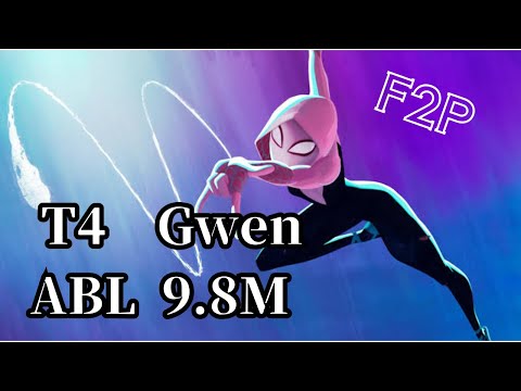 T4 SpiderGwen Speed Human Female  ABL  9.8M  [F2P]   -marvel future fight-