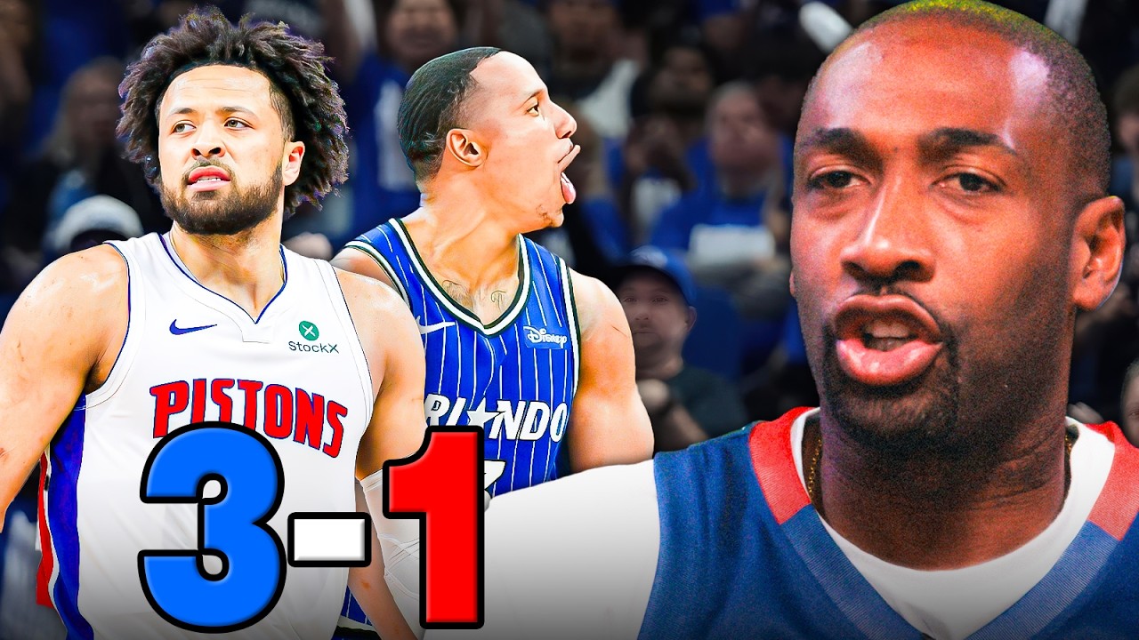 GILBERT ARENAS GETS HONEST ABOUT THE DETROIT PISTONS PLAYOFF COLLAPSE