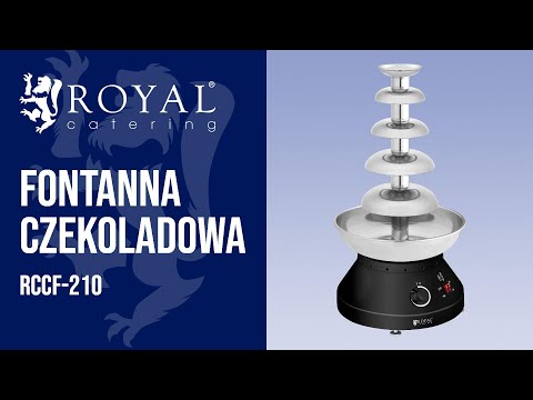 Video - Outlet Fontanna czekoladowa - 5 pięter - 4 kg