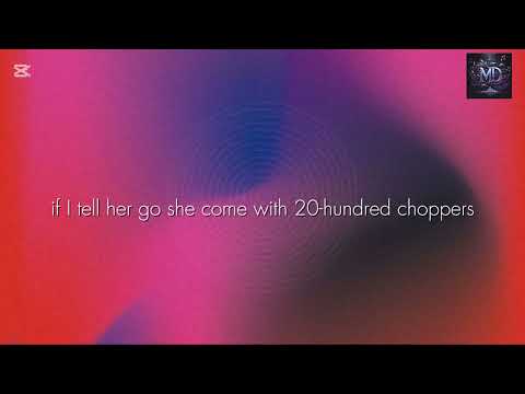 Lil Tjay ft Polo G [ Champagne papi ] - Lyrics Video