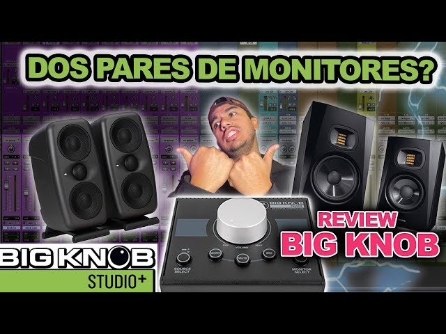 Vídeo relacionado con Leapiture Controlador de Monitor Pasivo, Controlador de Monitor de Estudio Pasivo con Interfaz XLR Y 3,5 Mm Perilla de Volumen Grande Control de Silencio Controlador de Volumen Estéreo Pasivo