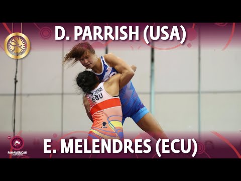 Dominique Parrish (USA) vs Luisa Valverde Melendres (ECU) - Final // Pan-American Championships 2022