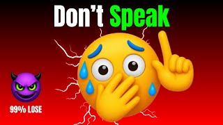 Don't Speak While Watching This Video… (Impossible Challenge!) 🔥 MQDEFAULT Thumbnail