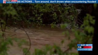 Parts of the region experience flooding