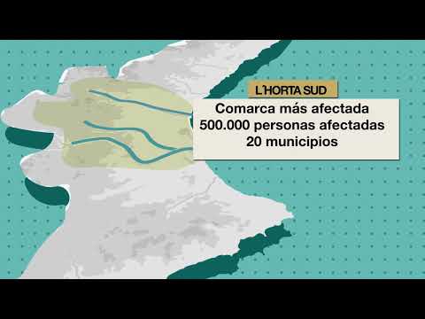 Infografía La Dana