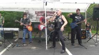 School of Rock Kids back up Dee Snider of Twisted Sister 5-16-09 At Huntington Harley Shop
