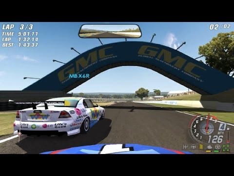 Bathurst - Toca DTM Race Driver 3 - V8 Supercars 3 - HD PC Gameplay - Online Race