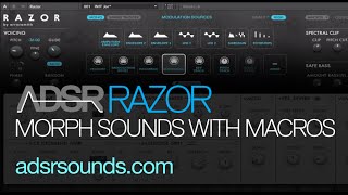 NI Razor tutorial - Morph Your Sounds WIth Macros