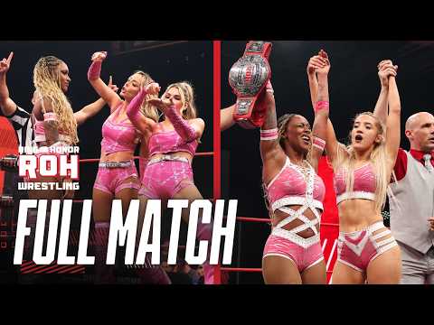 FULL MATCH Red Velvet & Zayda Steel vs. The IInspiration | ROH TV 06/11/2026