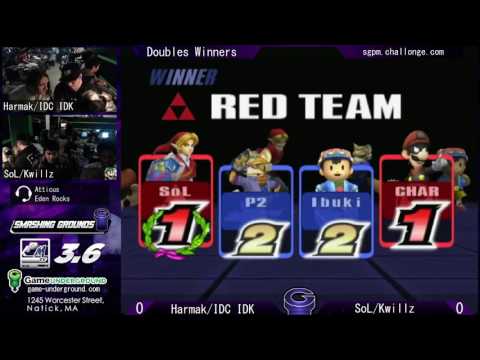 SG Arcadian Spr '17 - Harmak & IDKIDC (B) vs Sol & Kwillz (R)