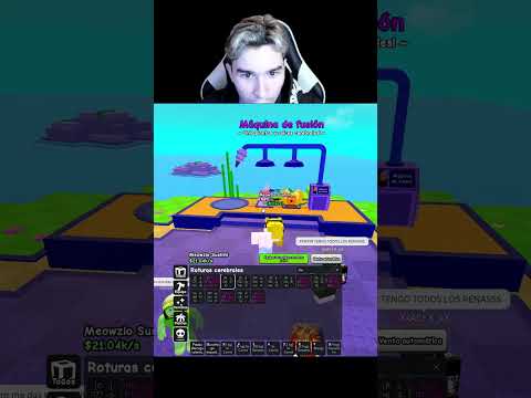 Making the new fusion in Plants vs Brainrots