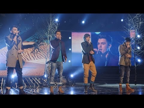 Union J sing Leona Lewis/James Morrison medley - Live Week 2 - The X Factor UK 2012