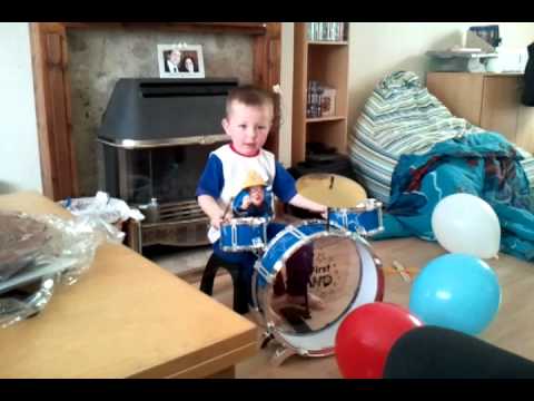 Birthday drumming1