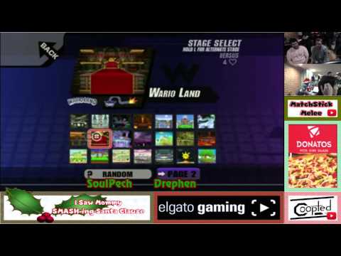 Project Melee IHeartLoveTap (Yoshi) vs Drephen (Sheik) @ISMSSC 2015