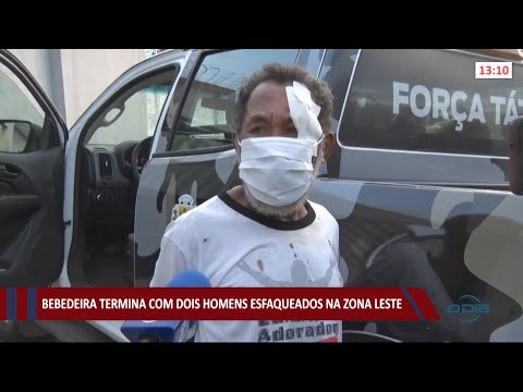 Bebedeira termina com dois homens esfaqueados na zona leste 17 05 2021