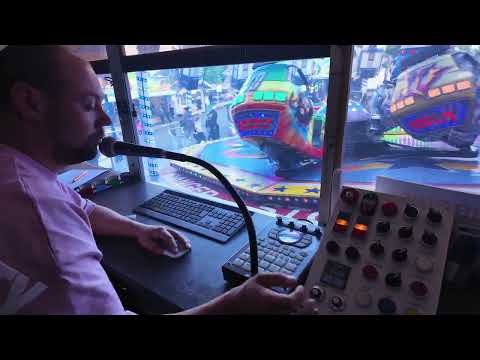 Operator View (Paybox View) Break Dance - Piontek Kirmes Lingen 2025