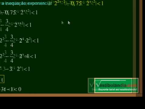 Matemática - Inequação Exponencial (Segunda Parte)