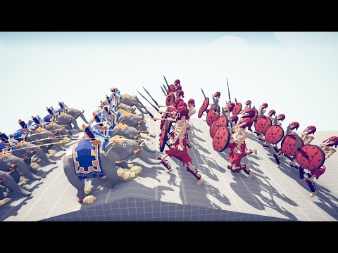 Scared Elephant vs Every Unit - Totally Accurate Battle Simulator TABS