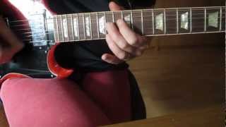 Johnny Winter Good Morning Little Schoolgirl Guitar Solo Lesson Closeup &amp; slowdown