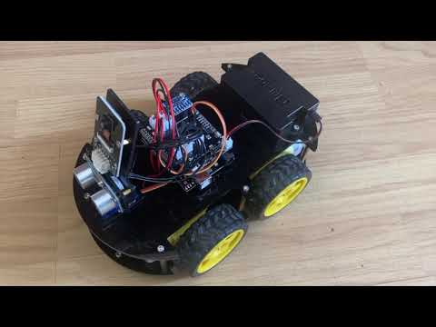 Elegoo smart robot car V4.0 with camera in action for 35 second’s review