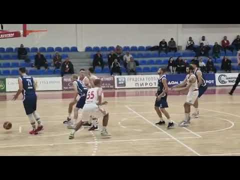 Početak utakmice 2. kola KK Pirot-KK Zemun, 15.10.2022, Pirot