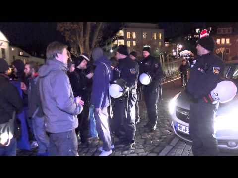 Demonstration gegen die AfD in Bremen-Vegesack