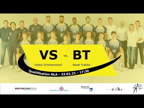 Volley Schönenwerd vs Basel Traktor I, Qualifikation NLA 2020/21