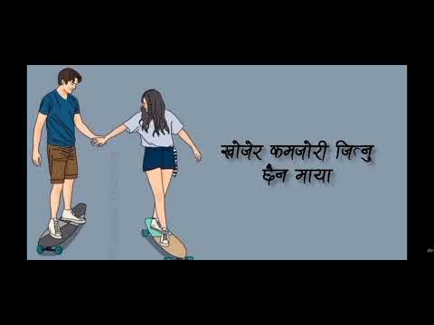 Rupa le hoina man le rojeko . Nepali lyrics song (lyrics).