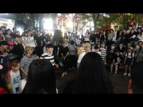 160528 추향저격(My type)-IKON by 춤추는곰돌 @ Hongdae (cr.neunggozzii)