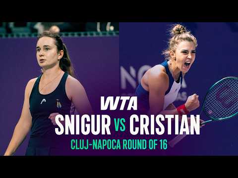 Daria Snigur vs. Jaqueline Cristian | 2026 Cluj-Napoca Round of 16 | WTA Match Highlights