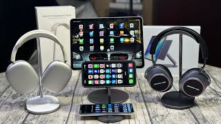 BEST STAND for your Headphones, iPad and iPhone! - Benks desk setup accessories