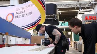 ISH 2015 Making Of Aufbau am 09.03.2015