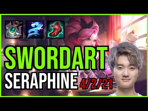 SWORDART - SERAPHINE vs RAKAN Support - NA Challenger - Patch 11.3