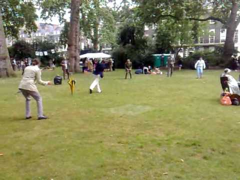 The Chap Olympiad 2009 - Umbrella Cricket
