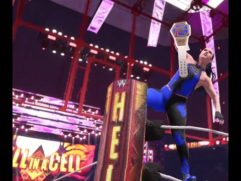 IT WAS HELL...IN THAT CELL!!- MyRise (WWE2K22) Female Edition PT13