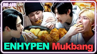 Download lagu [Sub] ENHYPEN’s Dorm Mukbang 🍜 | Late-Night Eating at the Dorm #ENHYPEN #Mukbang #TheManager mp3