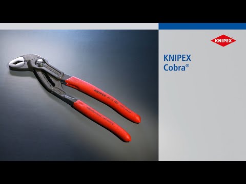 KNIPEX Cobra® High-Tech Water Pump Pliers video