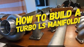 How to build a ls turbo log manifold? Corvette turbo build.