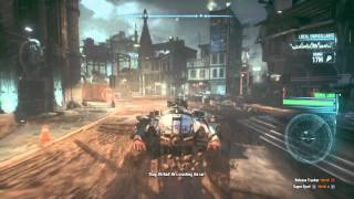 Batman arkham knight 1970s batmobile freeroam